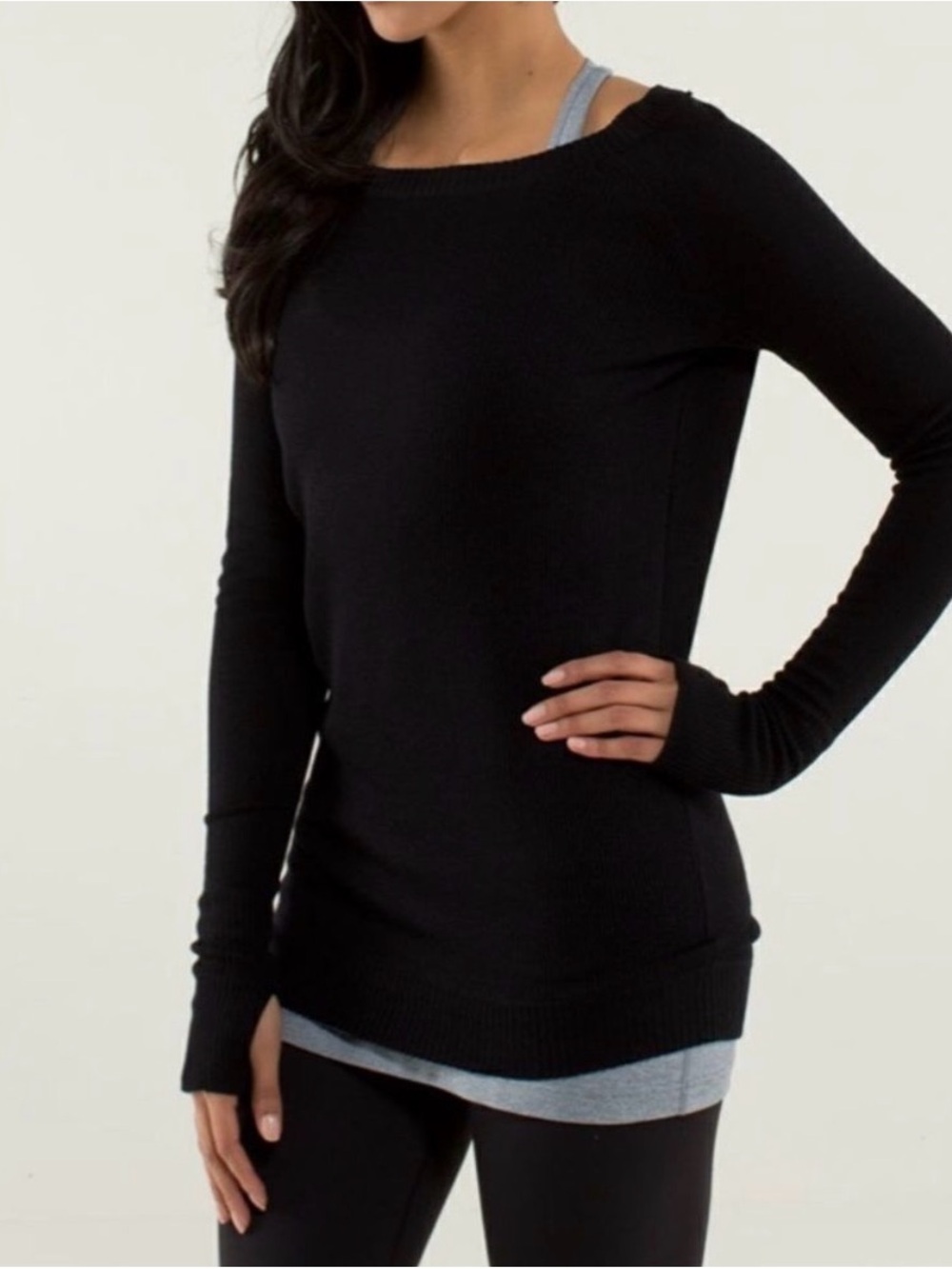 Lululemon Chai Time Sweater - Reversible - Cashlux - Size 8
